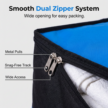 📦Last Day SALE ONLY £8.99!!!🧳Jumbo Moving & Storage Bag– Folds flat, perfect for moving, travel or closet organization – reusable & easy to clean 🏠