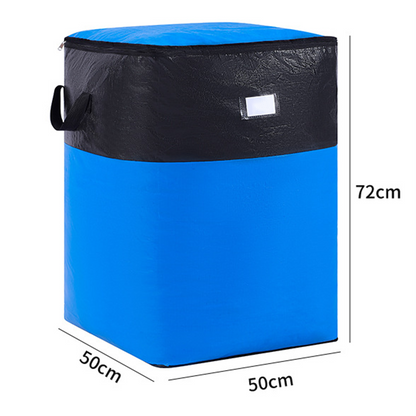 📦Last Day SALE ONLY £8.99!!!🧳Jumbo Moving & Storage Bag– Folds flat, perfect for moving, travel or closet organization – reusable & easy to clean 🏠