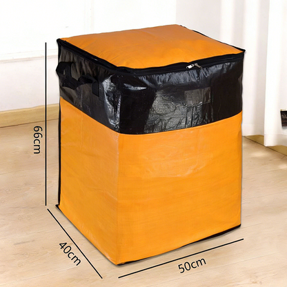 📦Last Day SALE ONLY £8.99!!!🧳Jumbo Moving & Storage Bag– Folds flat, perfect for moving, travel or closet organization – reusable & easy to clean 🏠