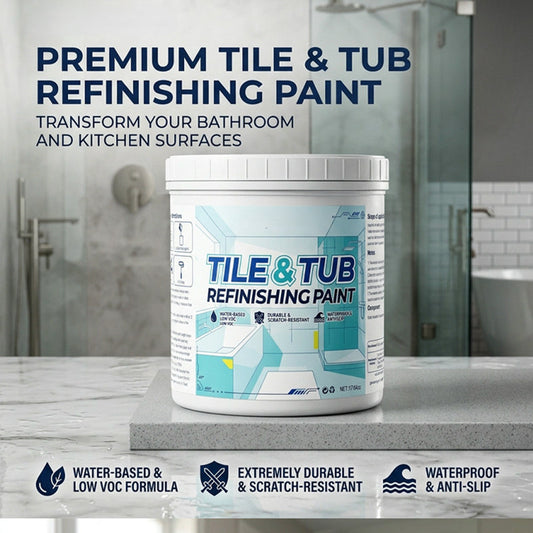 🔥50% OffPremium Tile & Tub Refinishing Paint Kit