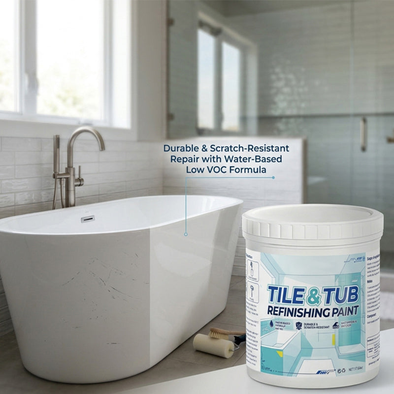 🔥50% OffPremium Tile & Tub Refinishing Paint Kit