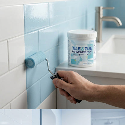 🔥50% OffPremium Tile & Tub Refinishing Paint Kit