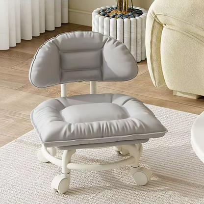 🪑 50% OFF NOW! ⏰ Rolling Low Stool with Backrest – Padded Seat & Silent Castors – Perfect for Workshops, Garages & Studios – Comfortable & Mobile 🛠️✨