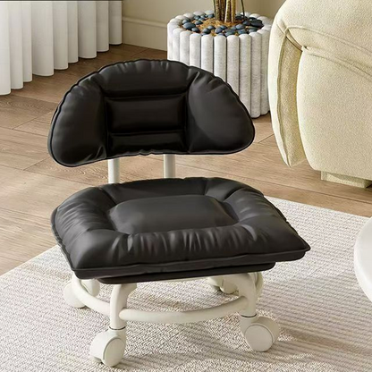 🪑 50% OFF NOW! ⏰ Rolling Low Stool with Backrest – Padded Seat & Silent Castors – Perfect for Workshops, Garages & Studios – Comfortable & Mobile 🛠️✨
