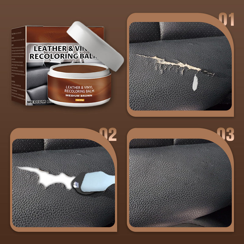 🥳2026 HOT SALE🥳💞50K+ SOLD!🛋️✨ 50% OFF! Leather Repair Paste – Fills scratches & scuffs, restores texture. Available in multiple colours.  💺🛡️