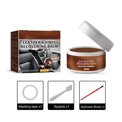 🔥Buy 2 Get 1 Free🎁 Leather Repair Paste – Fills scratches & scuffs, restores texture. Available in multiple colours. Save your favourite sofa! 💺🛡️