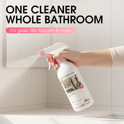 🥳2026 HOT SALE🥳💞50K+ SOLD!🚿✨ 50% OFF! Multi‑Purpose Bathroom Cleaner Spray – Dissolves limescale & soap scum fast. No harsh scrubbing – just spray & wipe for a streak‑free shine! 🧼💨