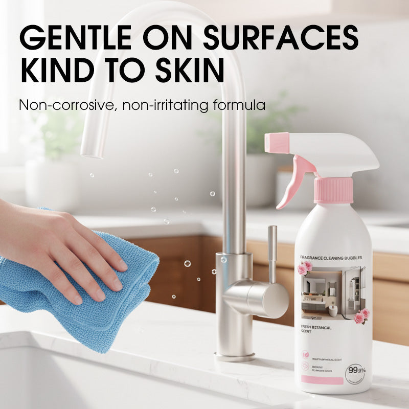 🥳2026 HOT SALE🥳💞50K+ SOLD!🚿✨ 50% OFF! Multi‑Purpose Bathroom Cleaner Spray – Dissolves limescale & soap scum fast. No harsh scrubbing – just spray & wipe for a streak‑free shine! 🧼💨