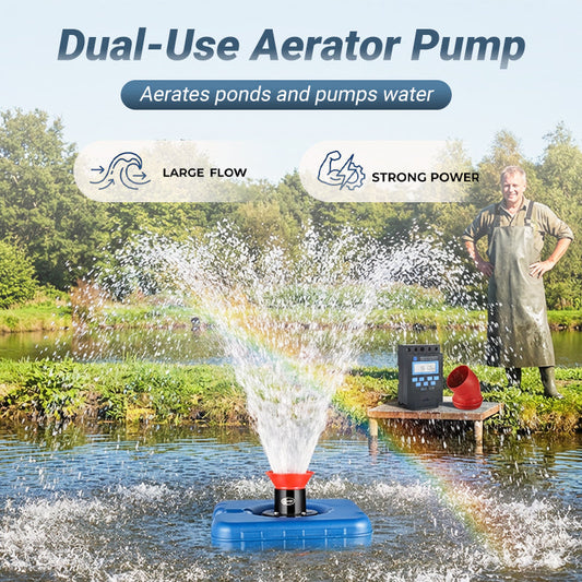 🐟 2-in-1 Pond Aerator & Pump 💧