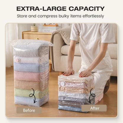 🔥🎁No-Pump Large Vacuum Storage Compression Bags