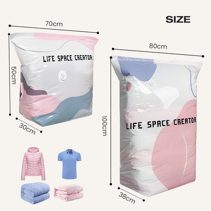 🔥🎁No-Pump Large Vacuum Storage Compression Bags