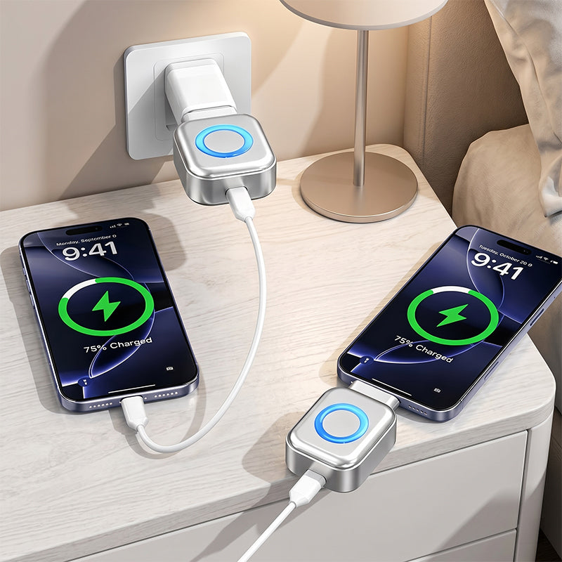 ⚡ Supercharge Safely with the 140W AI Auto-Disconnect Adapter! 🔌