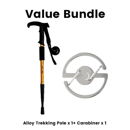 🔥🎁 50% off  Adjustable Aluminum Alloy Trekking Pole