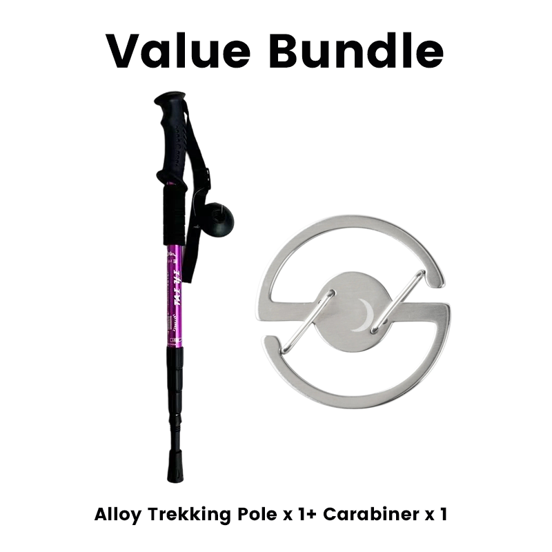 🔥🎁 50% off  Adjustable Aluminum Alloy Trekking Pole