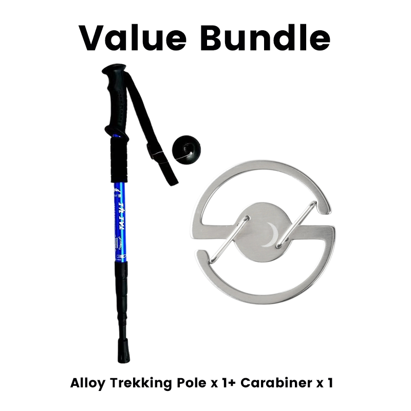 🔥🎁 50% off  Adjustable Aluminum Alloy Trekking Pole