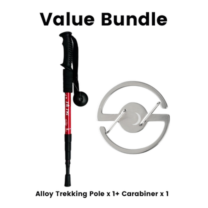 🔥🎁 50% off  Adjustable Aluminum Alloy Trekking Pole