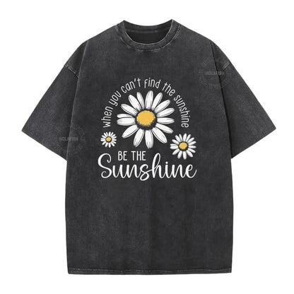 🌼👕 LIMITED TIME 50% OFF! Vintage Washed Daisy T-Shirt – Soft Breathable Blend, Relaxed Drop Shoulder Fit and Retro Everyday Style