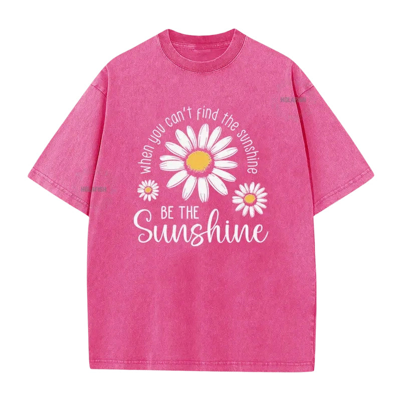 🌼👕 LIMITED TIME 50% OFF! Vintage Washed Daisy T-Shirt – Soft Breathable Blend, Relaxed Drop Shoulder Fit and Retro Everyday Style