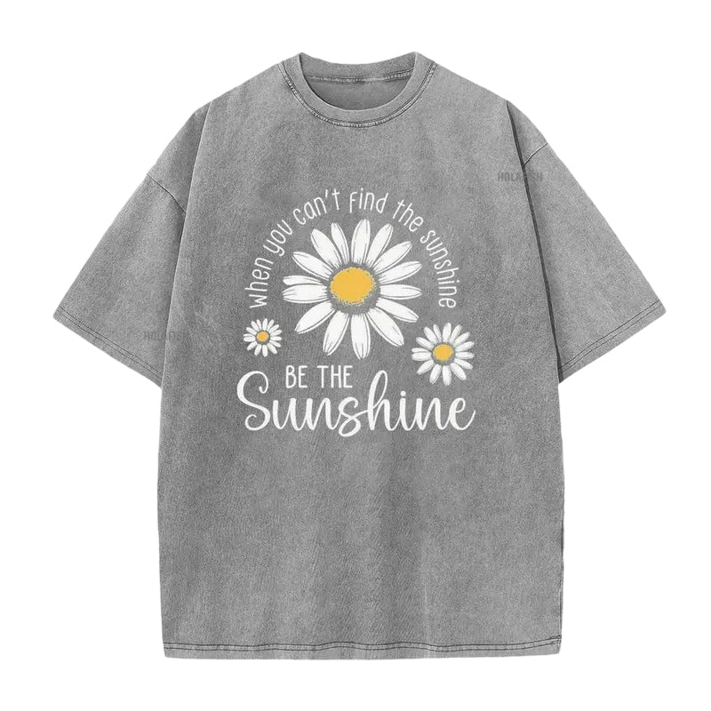 🌼👕 LIMITED TIME 50% OFF! Vintage Washed Daisy T-Shirt – Soft Breathable Blend, Relaxed Drop Shoulder Fit and Retro Everyday Style