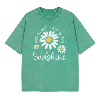 🌼👕 LIMITED TIME 50% OFF! Vintage Washed Daisy T-Shirt – Soft Breathable Blend, Relaxed Drop Shoulder Fit and Retro Everyday Style