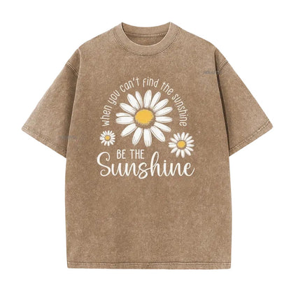 🌼👕 LIMITED TIME 50% OFF! Vintage Washed Daisy T-Shirt – Soft Breathable Blend, Relaxed Drop Shoulder Fit and Retro Everyday Style