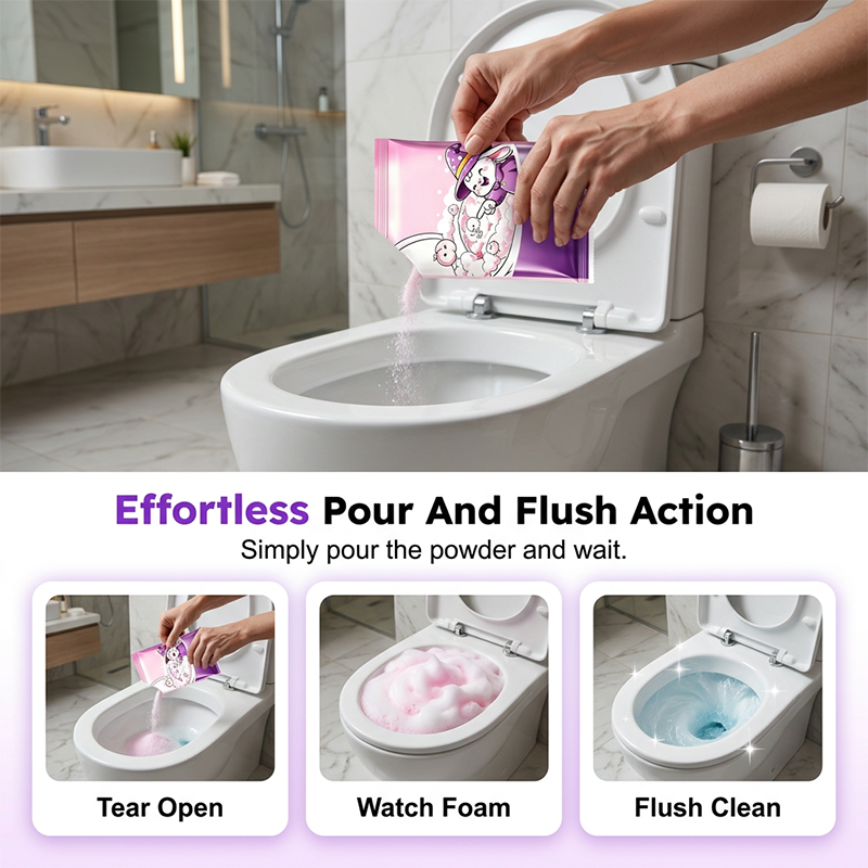 🔥Buy 2 Get 3 Free🔥Automatic Foaming Toilet Bowl Cleaner Powder