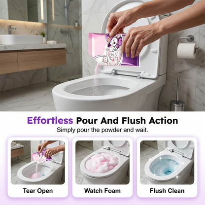 🔥Buy 2 Get 3 Free🔥Automatic Foaming Toilet Bowl Cleaner Powder