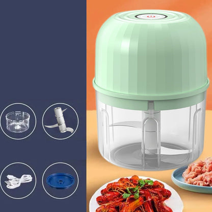 🥗✨ 50% Off – Wireless Efficient Electric Mini Food Chopper