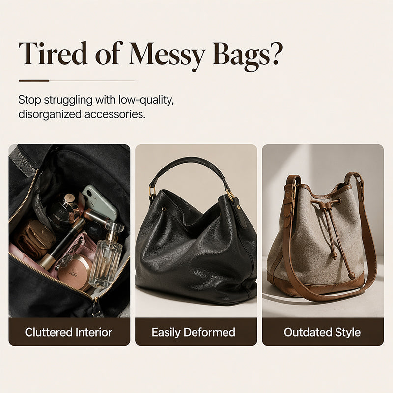 👜 One bag. Endless looks. Chic bucket bag — shoulder or crossbody, day or night. 😎