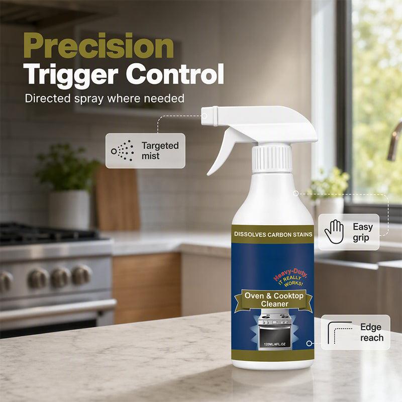 💥 LAST DAY SALE ONLY ￡10.99!!🌻Heavy Duty Oven & Cooktop Cleaner Spray