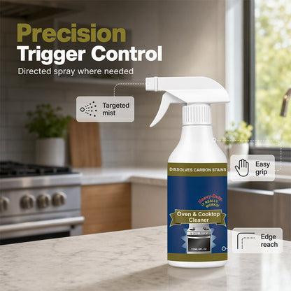 💥 LAST DAY SALE ONLY ￡10.99!!🌻Heavy Duty Oven & Cooktop Cleaner Spray