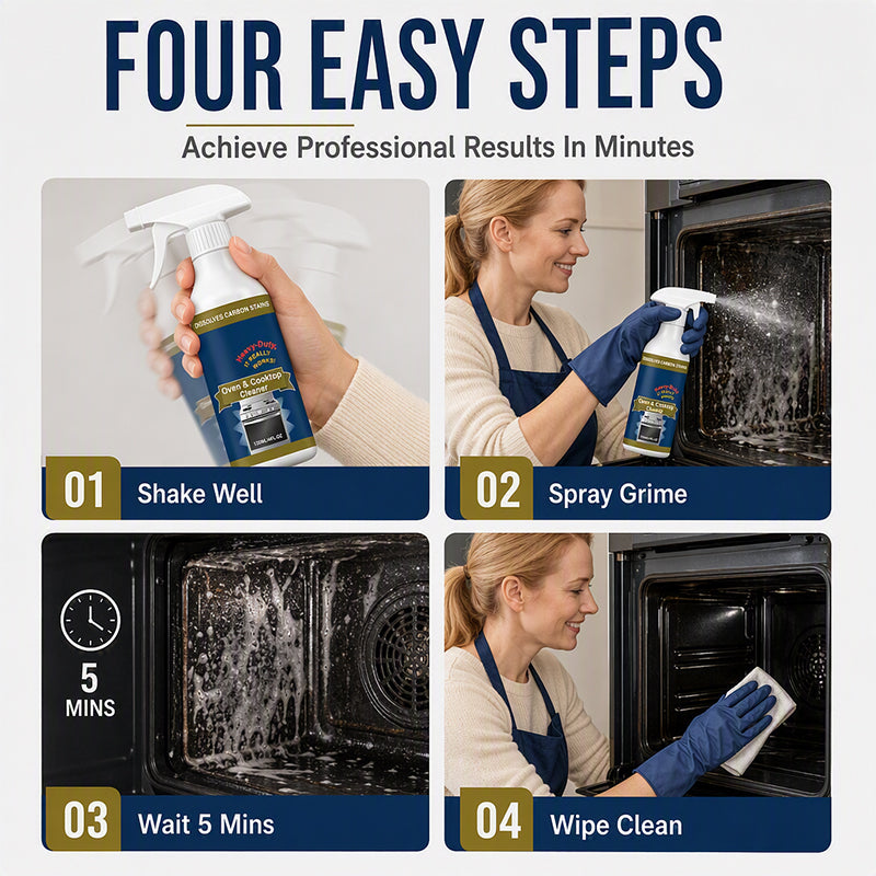 💥 LAST DAY SALE ONLY ￡10.99!!🌻Heavy Duty Oven & Cooktop Cleaner Spray
