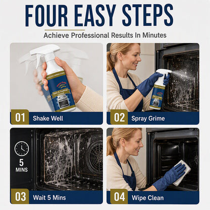 💥 LAST DAY SALE ONLY ￡10.99!!🌻Heavy Duty Oven & Cooktop Cleaner Spray