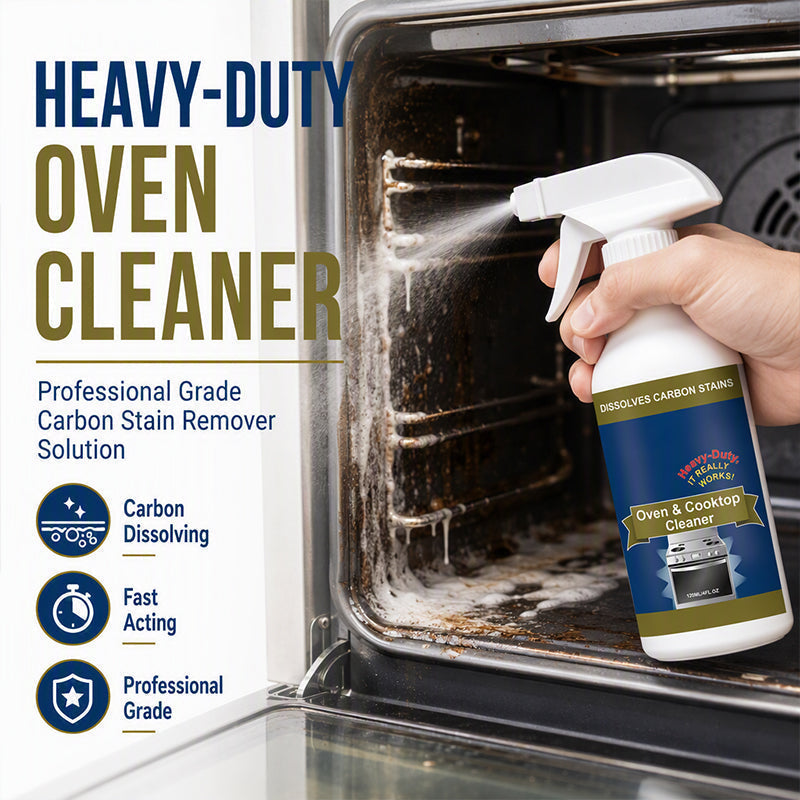 💥 LAST DAY SALE ONLY ￡10.99!!🌻Heavy Duty Oven & Cooktop Cleaner Spray
