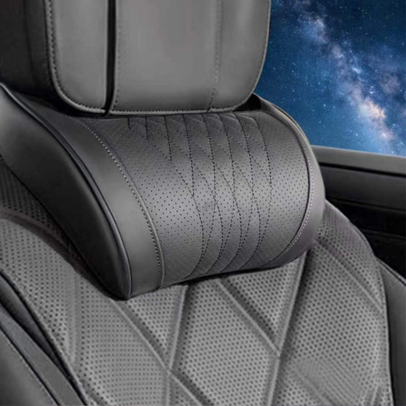 🚗🚗💤 Relieve Driving Fatigue! Universal Memory Foam Car Headrest Neck Pillow, Ergonomic Support Auto Neck Cushion for Long Road Trips