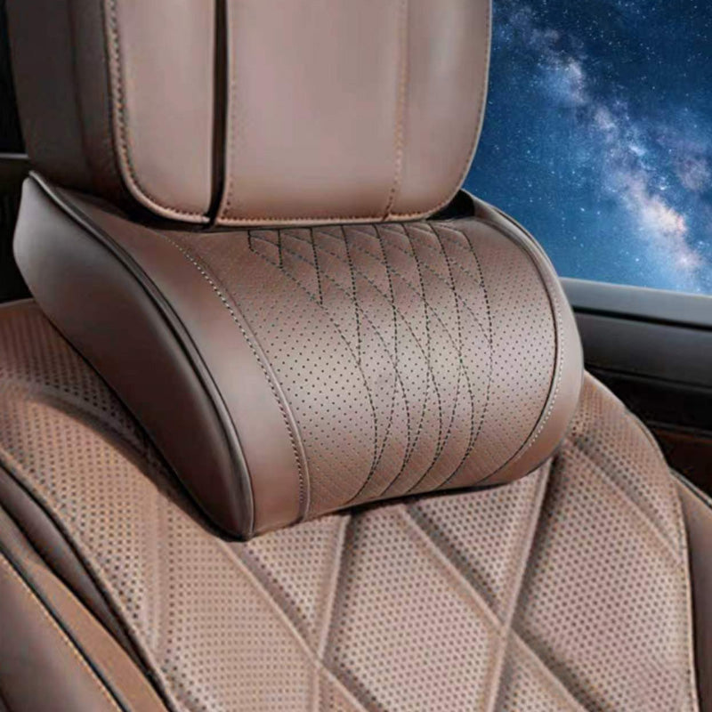 🚗🚗💤 Relieve Driving Fatigue! Universal Memory Foam Car Headrest Neck Pillow, Ergonomic Support Auto Neck Cushion for Long Road Trips
