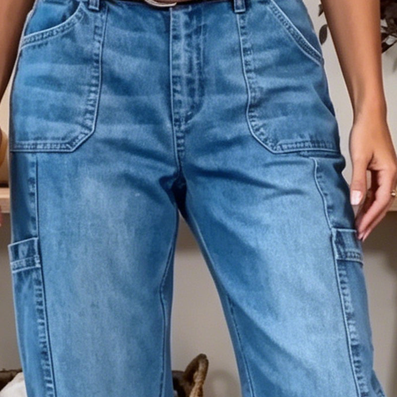 👖 LIMITED-TIME 50% OFF! ✨Women's Casual Stretchy Cropped Denim Pants