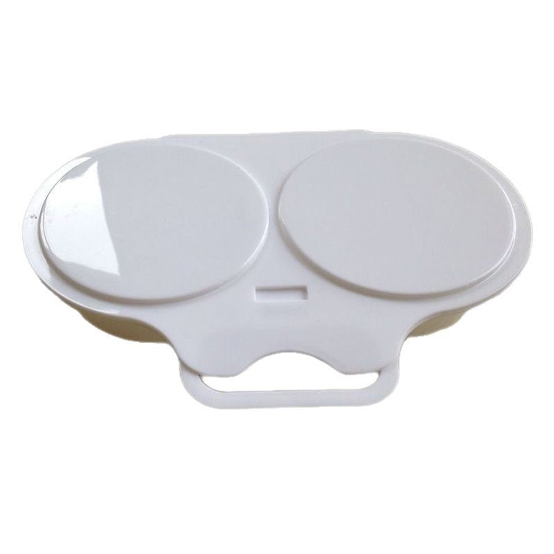 ⏰Last Day Buy 2 Get 3 Free Special Price:£6.99!!⏰ Microwave Egg Poacher – Dual-Cavity Steamer, Rapid Heating, Non-Stick PP – Ideal for Home, Office & Travel! 🔥