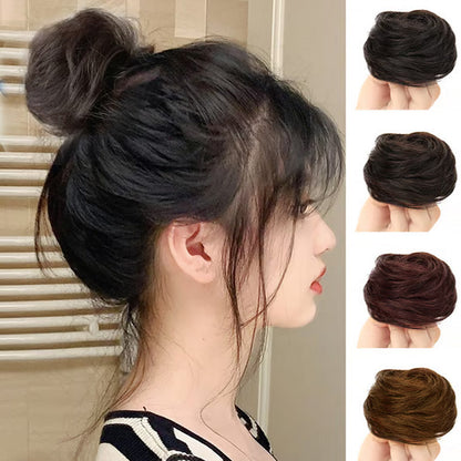 🏆 Temporary promotion: buy one, get one free 🔥✨ Create a chic, effortless bun in an instant 💖