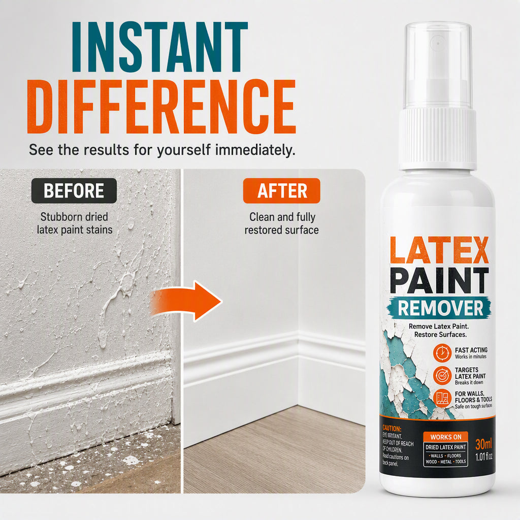 🔥Limited Time Promotion 50% OFF🔥Multi-Surface Latex Paint Remover Spray