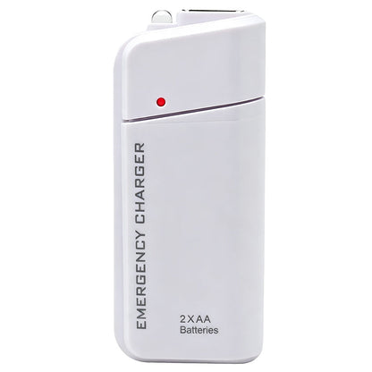 🔋✨FLASH SALE - ￡7.99!!👍Portable Emergency Phone Charger AA Battery Powered Power Bank with LED Flashlight