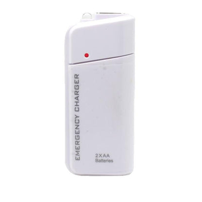 🔋✨FLASH SALE - ￡7.99!!👍Portable Emergency Phone Charger AA Battery Powered Power Bank with LED Flashlight