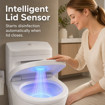 🍃🏆 Last Day Special Price £8.99 ! 🚽 Smart UVC Toilet Sterilizer Light