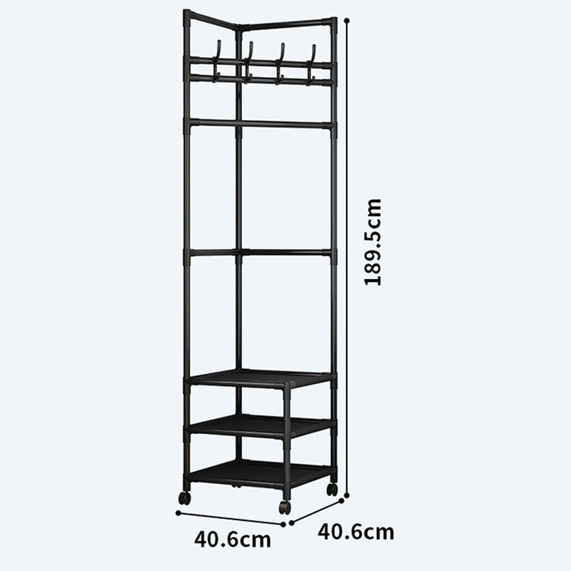 🛏️ Stop Piling Clothes on Chairs – This Slim Rack Holds Coats, Bags & Folded Stuff Without Eating Up Floor Space 🏠✨