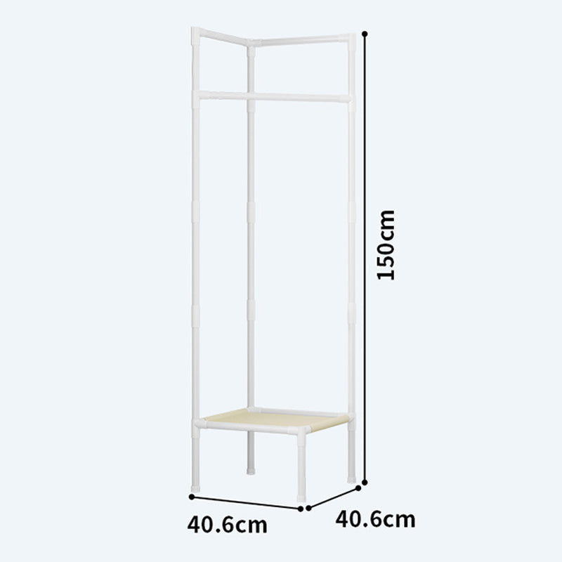🛏️ Stop Piling Clothes on Chairs – This Slim Rack Holds Coats, Bags & Folded Stuff Without Eating Up Floor Space 🏠✨