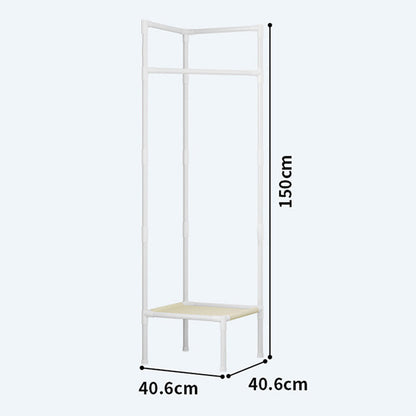 🛏️ Stop Piling Clothes on Chairs – This Slim Rack Holds Coats, Bags & Folded Stuff Without Eating Up Floor Space 🏠✨