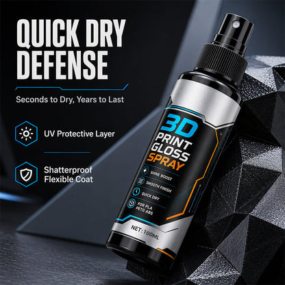 🖨️ BUY 2 GET 1 FREE! ✨ 3D Printer Gloss Spray – Quick drying, layer line reducer – Ideal for PLA, PETG & ABS – Perfect finish 🎨