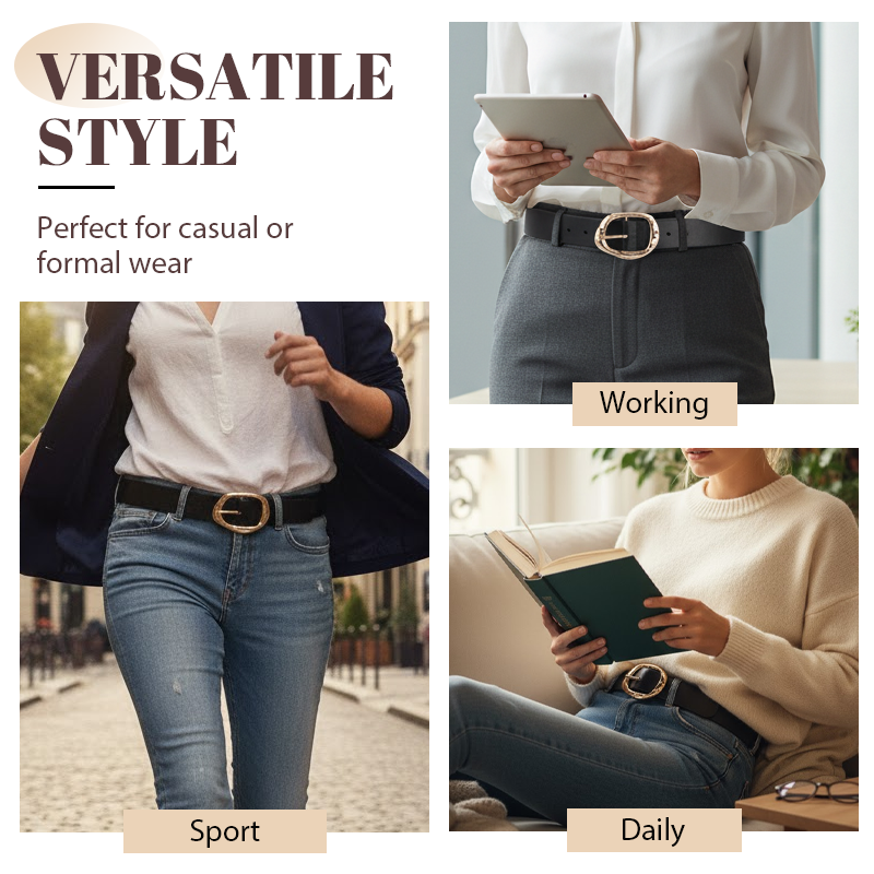 Women's Stylish PU Leather Belt