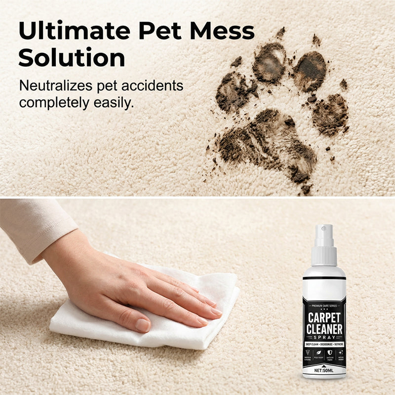 🏆 Last Day Special Price £9.78! 🛋️Buy 2 Get 1 Free🎁 Deep Clean Carpet Spray – Industrial-Strength Formula✨