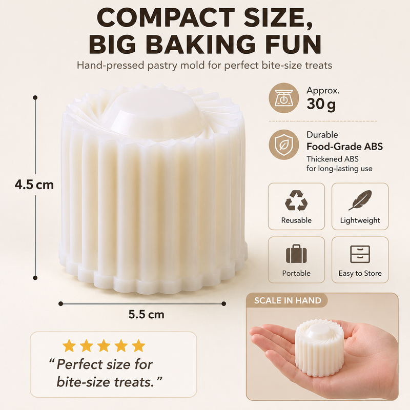 🥮New Arrival 50% OFF! ☀️Creative Double-Ended Pastry Mold